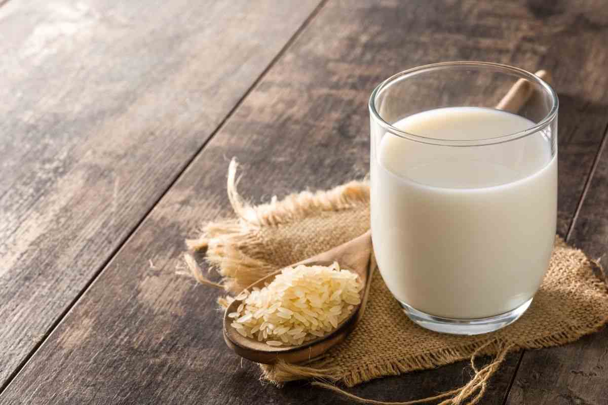 Bevanda energizzante: il latte di riso