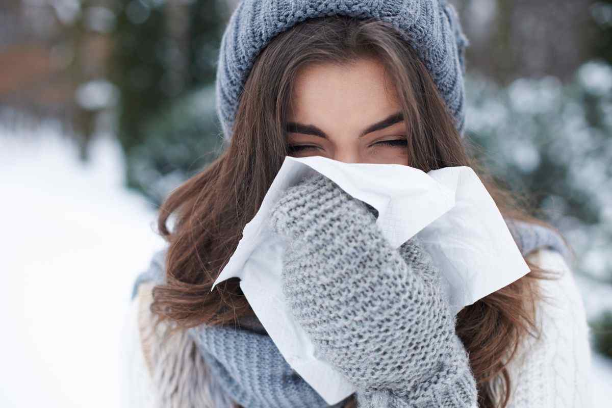 il raffreddore può essere correlato al freddo