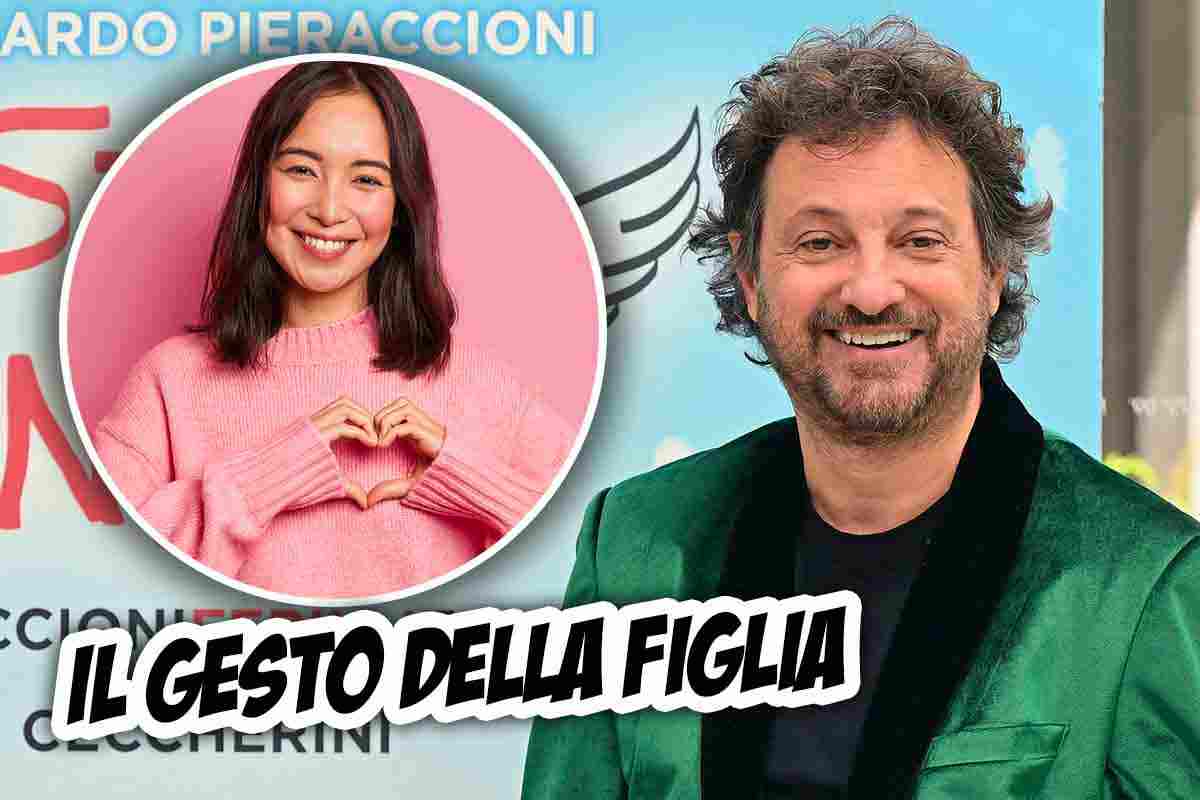 La figlia Martina realizza il sogno del padre Leonardo Pieraccioni