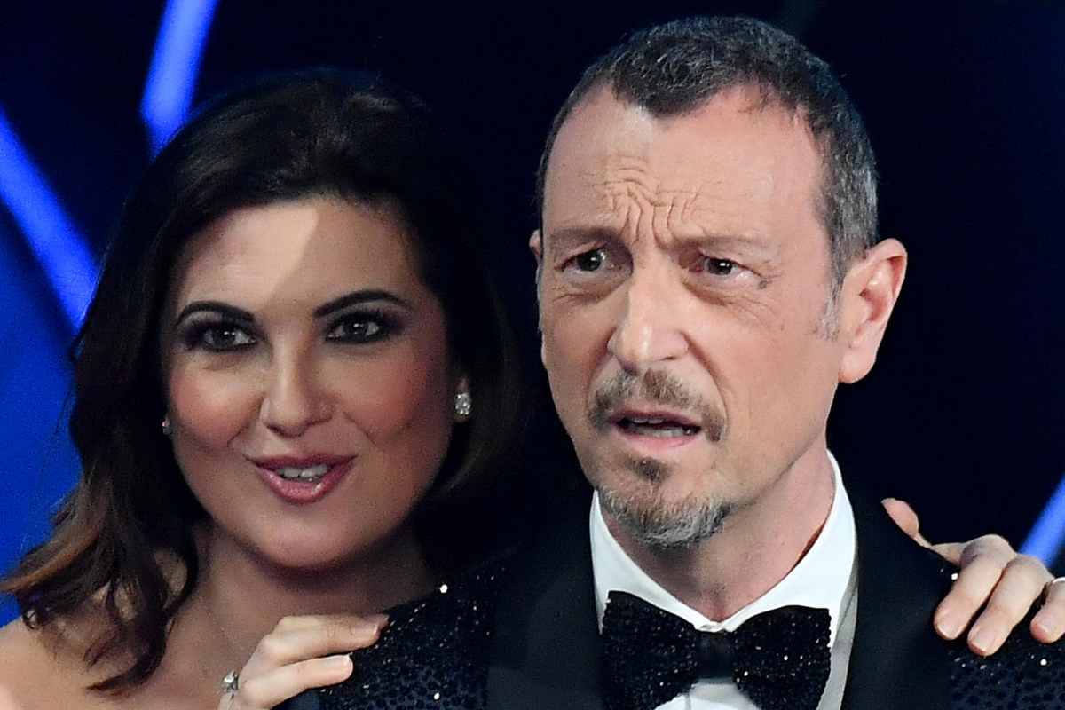 Amadeus e Giovanna Civitillo: commossi per i risultati di Sanremo