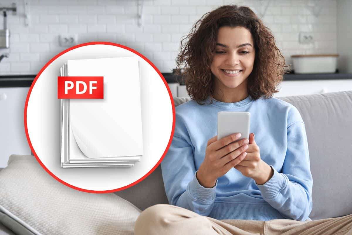 come creare file pdf con il telefono