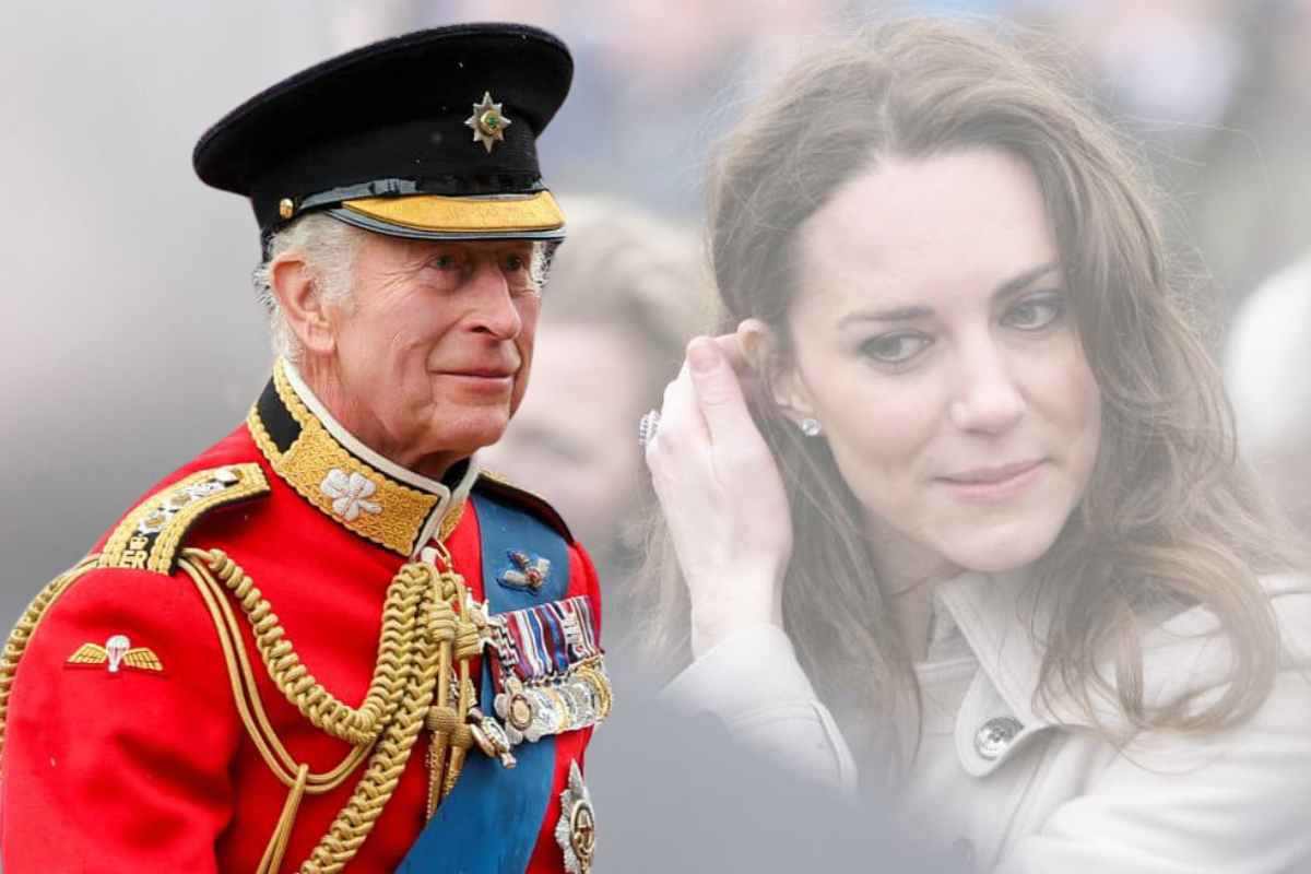 Kate malata gesto di Re Carlo