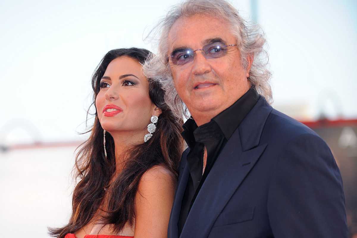 Briatore e Gregoraci, nuovo look del figlio