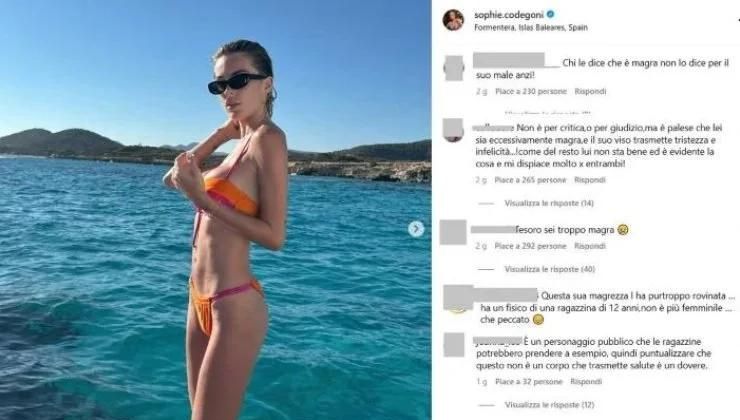 Sophie Codegoni, i fan è scandaloso