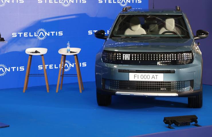 Fiat Grande Panda vista di fronte