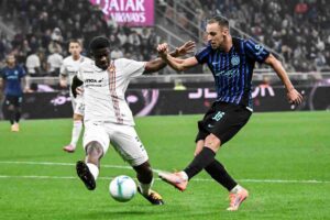 Davide Frattesi in azione