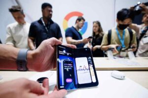 Un Google Pixel 9 Pro Fold in evidenza